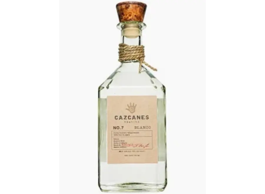 CAZCANES NO 7 BLANCO ORGANIC TEQUILA 750ML