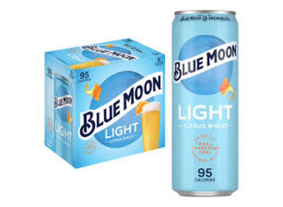 BLUE MOON LIGHT  6PK/12OZ CANS
