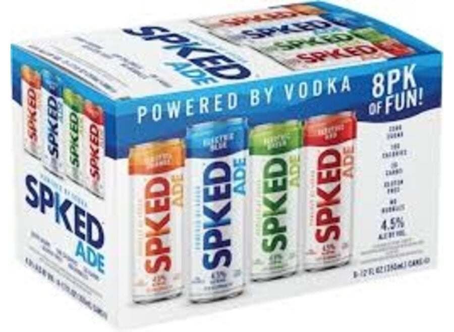 SPIKED ADE VARIETY 8PK/12OZ CANS