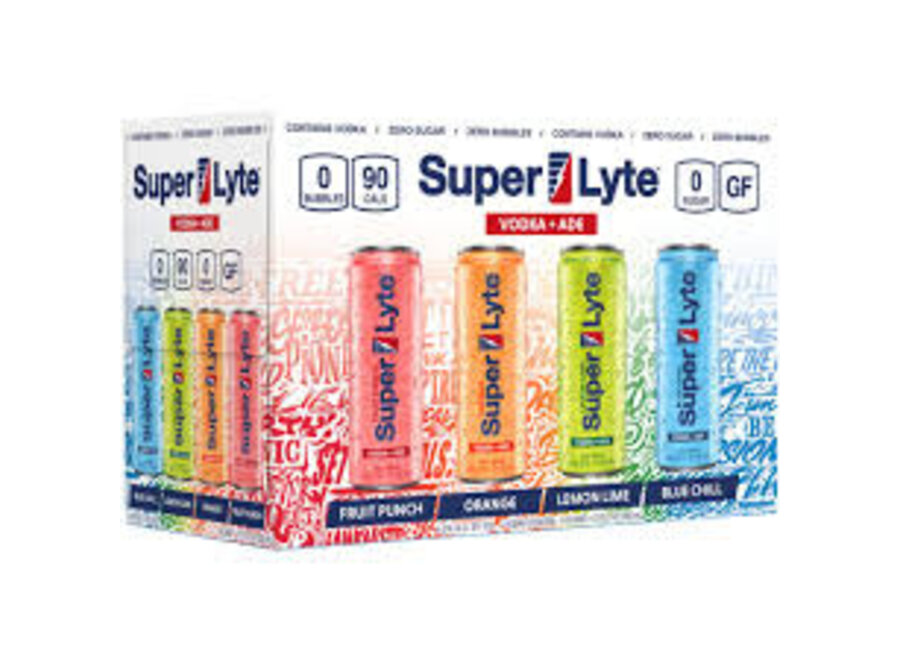 SUPER LYTE VARIETY 8PK/12OZ CANS