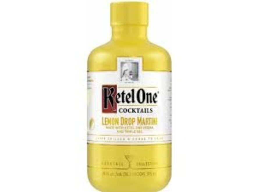 KETEL ONE LEMON DROP MARTINI  RTD 375ML.