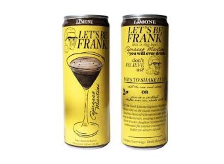 FRANK'S ESPRESSO MARTINI LIMON 4PK/12OZ CANS