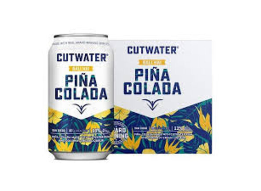 CUTWATER PINA COLADA  MARGARITA 4PK/12OZ CANS
