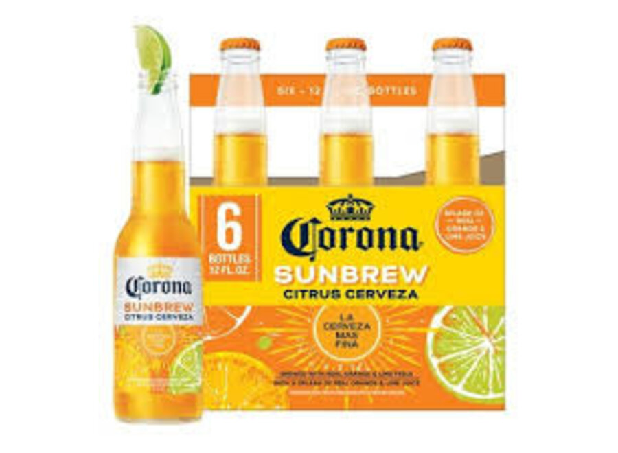 CORONA SUNBREW 6PK/12OZ BOTTLE