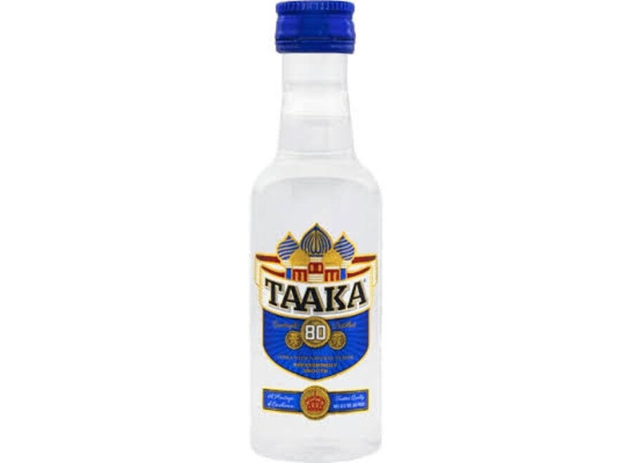 TAAKA 80 PROOF VODKA 50ML