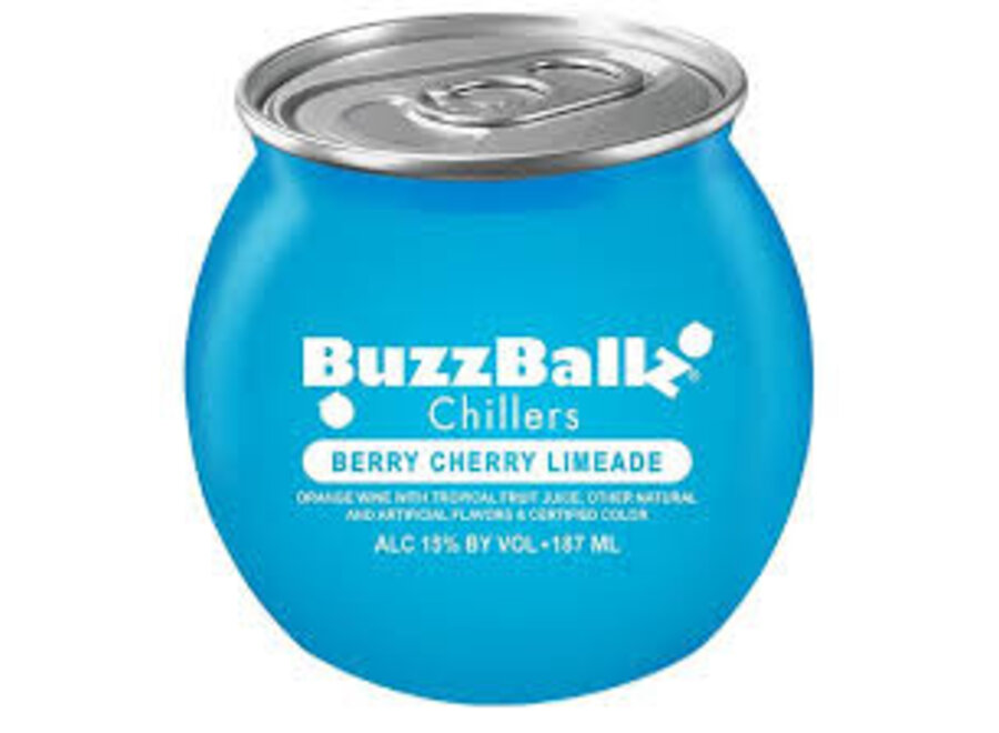 BUZZBALL BERRY CHERRY LIMEADE 187ML
