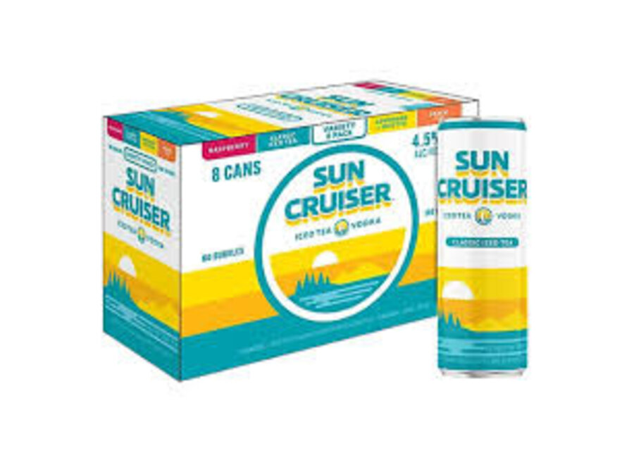 SUN CRUISER ICED TEA VARIETY 8PK/12OZ