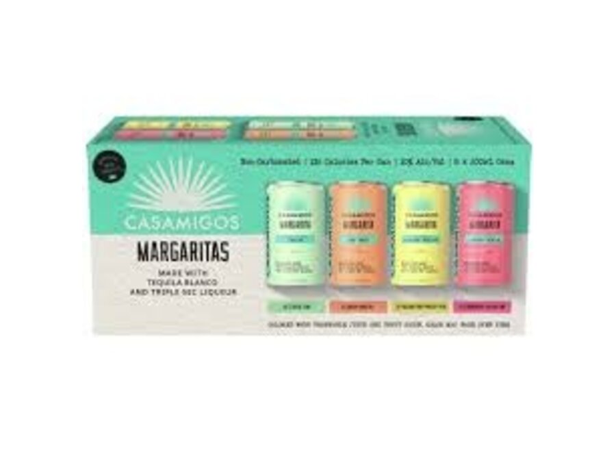 CASAMIGOS MARGARITA VARIETY 8PK/200ML CANS