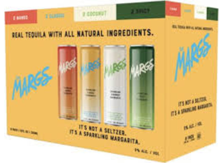 SIP MARGS SPARKLING MARGARITA VARIETY 8PK/12OZ CANS