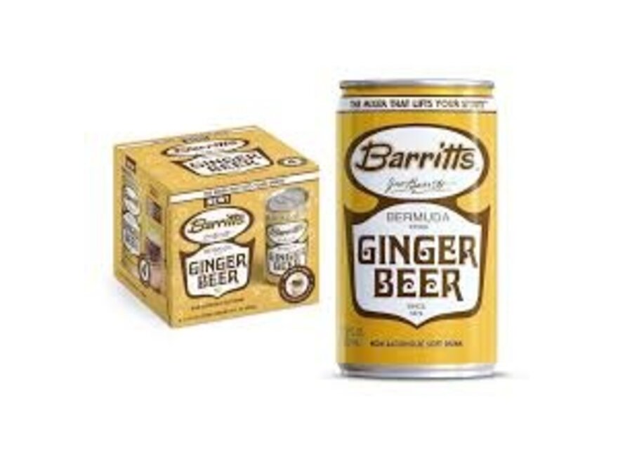 BARRITTS GINGER BEER 4PK/7.5OZ