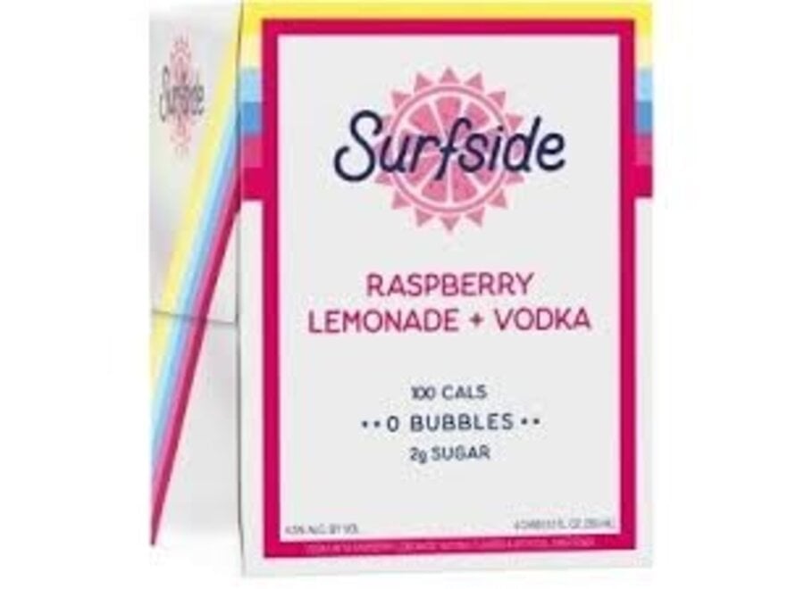 SURFSIDE RASPBERRY  LEMONADE 4PK/12OZ