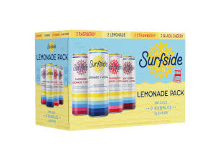 SURFSIDE VODKA  LEMONADE VARIETY 8PK/12OZ