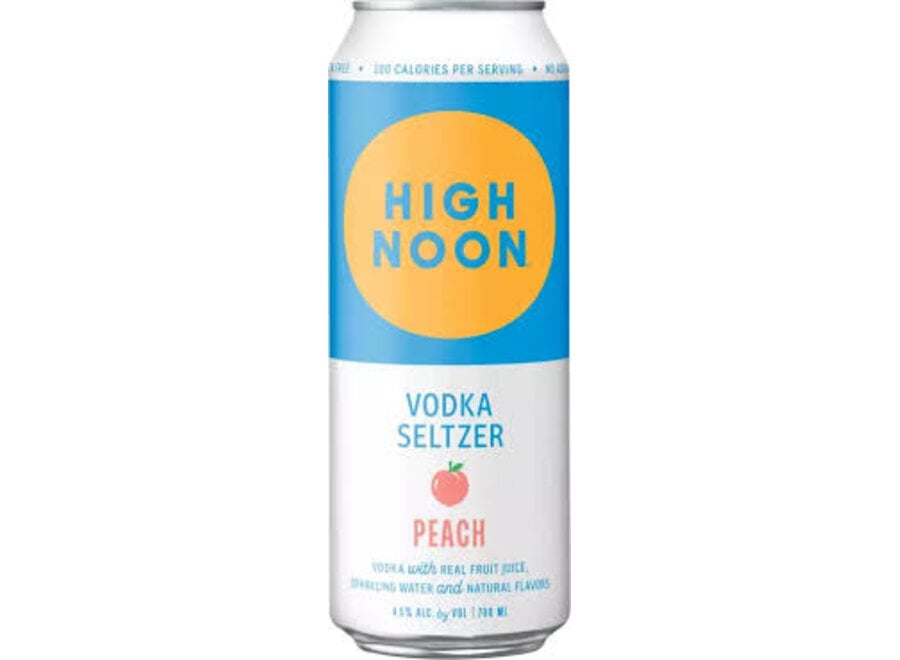 *HIGH NOON PEACH 23.5OZ CAN