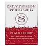 STATESIDE BLACK CHERRY VODKA SODA 4PK/12OZ