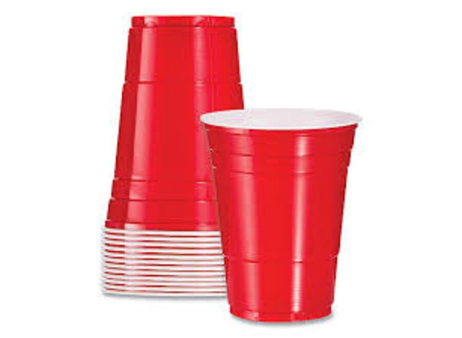 RED PARTY CUPS 16/16OZ