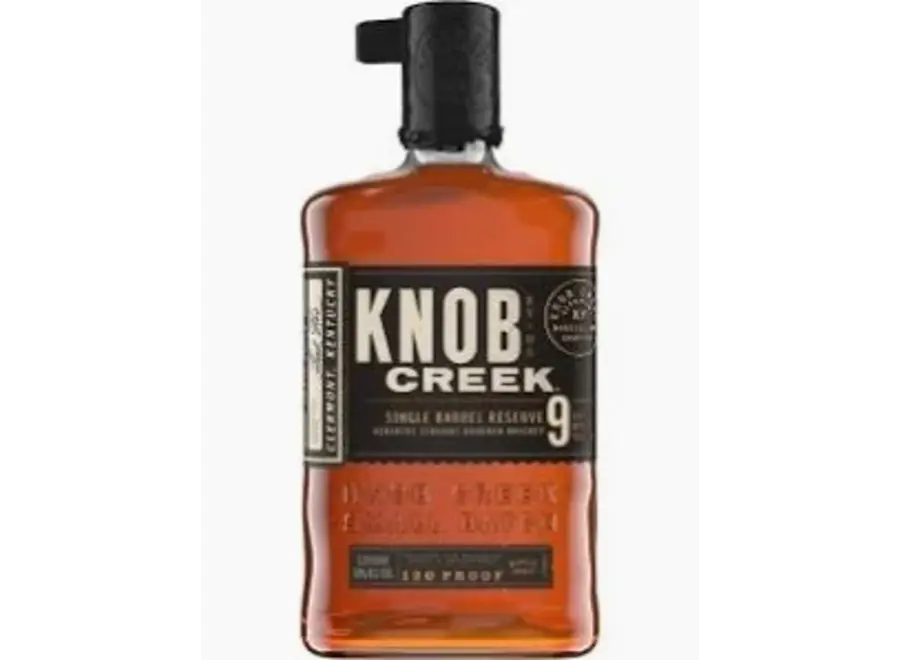 KNOB CREEK SINGLE BARREL 120 PROOF BOURBON WHISKEY 750ML