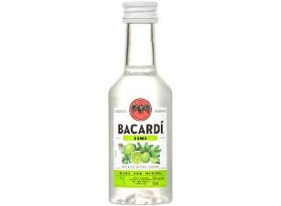 *BACARDI LIME RUM 50ML