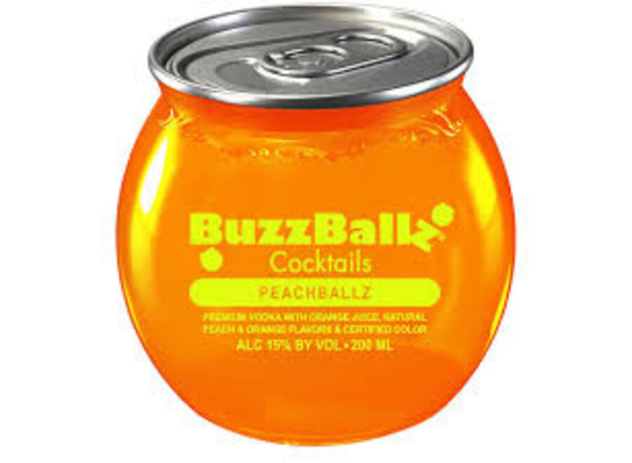 BUZZBALL PEACHBALLZ COCKTAIL 200ML