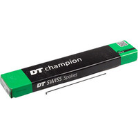 DT Swiss Champion Spoke: 2.0mm, 284mm, J-bend, Black, Box of 100