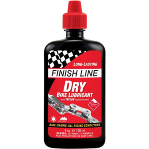 Finish Line Finish Line DRY Bike Chain Lube - 4 fl oz, Drip Finish Line Finish Line DRY Bike Chain Lube - 4 fl oz, Drip