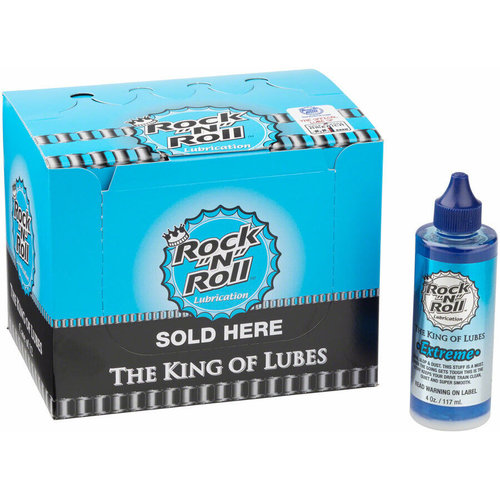 Rock-N-Roll Rock-N-Roll Extreme Bike Chain Lube - 4oz, Drip, POP Box of 12 Rock-N-Roll Rock-N-Roll Extreme Bike Chain Lube - 4oz, Drip, POP Box of 12