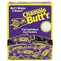 Chamois Butt'r Original: 0.3oz Packet, POP Box of 75 - Priced Indivitudally