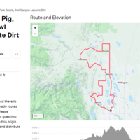 Gravel #7 Waverly, Dead Pig, Park Creek, Owl Canyon, Laporte Dirt