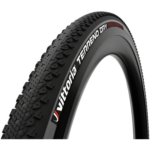 Vittoria Vittoria Terreno Dry Tire - 700 x 33 Tubeless Folding Black/Anthracite G2.0 Vittoria Vittoria Terreno Dry Tire - 700 x 33 Tubeless Folding Black/Anthracite G2.0