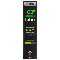 Muc-Off C3 Dry Ceramic Bike Chain Lube - 120ml, Drip