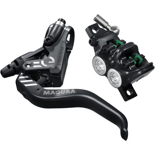 Magura Magura MT5 eSTOP Disc Brake and Lever - Front or Rear, Hydraulic, Post Mount, Black Magura Magura MT5 eSTOP Disc Brake and Lever - Front or Rear, Hydraulic, Post Mount, Black