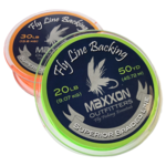 MAXXON Fly Line Backing -20 LB - 50 Yards - Lime Green