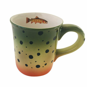 WIND RIVER GEAR Hand Painted Mug - Cutthroat Trout