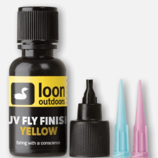 LOON OUTDOORS Loon UV Fly Finish - Yellow