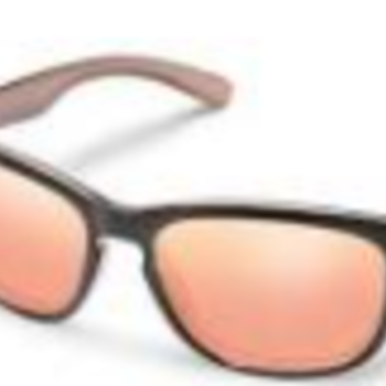 SUNCLOUD Del Ray Rose Gold Polarized Pink Gold Mirror