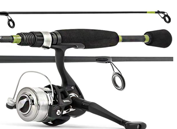 ready to fish rod and reel