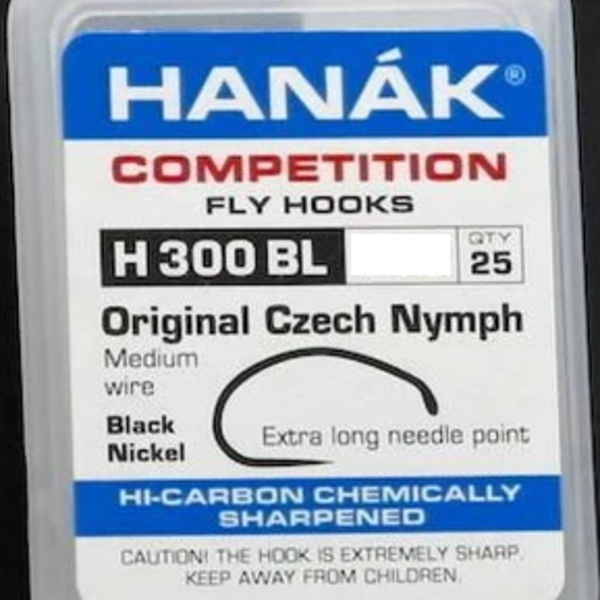 HANAK Hanak Hooks, Model300 BL  Sz 14  25 pk