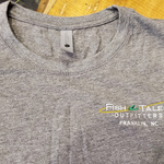 Next Level Apparel Fish Tales T Shirt Embroidered -