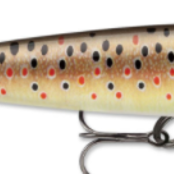 RAPALA F13TR Original Floating Lure, 5 1/4", 1/4 oz, Brown Trout, Floating