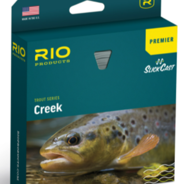 RIO CREEK TROUT SERIES FLY LINE WF5F GREEN/YELLOW