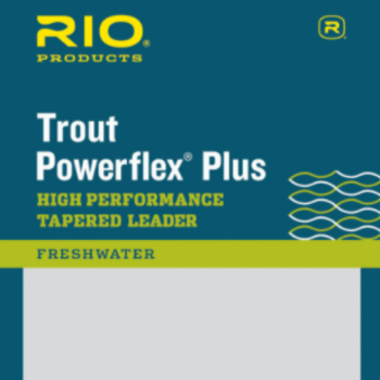 RIO Powerflex Plus Trout Tapered Leader 9' - (Single Pack) -