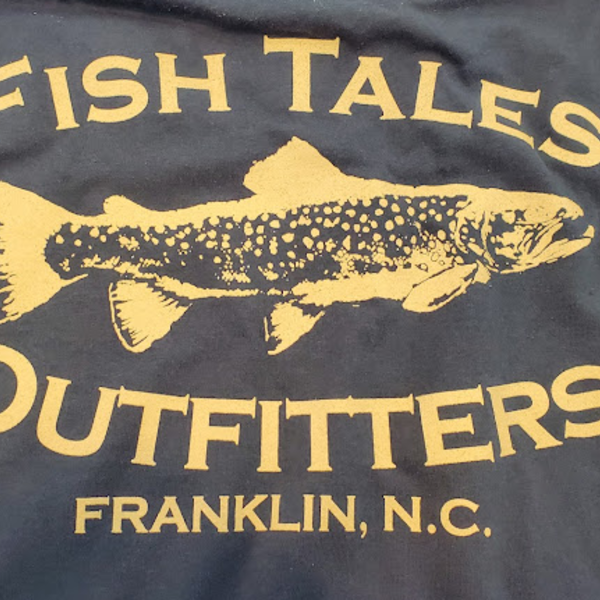 Fish Tales Fish Tales Long Sleeve - Cotton  -Front and Back Logo