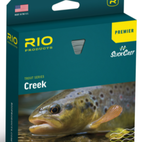 RIO CREEK TROUT SERIES FLY LINE WF4F GREEN/YELLOW