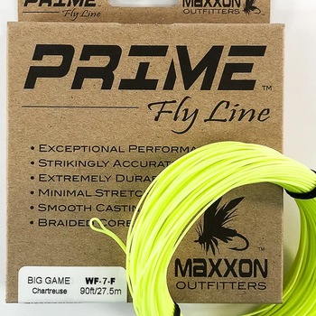 PRIME Prime Standard Big Game Fly Line WFF - 7wt - Chartreuse