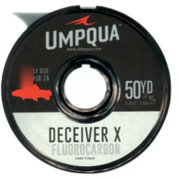 UMPQUA Deceiver X Fluorocarbon Tippet (50yrds)
