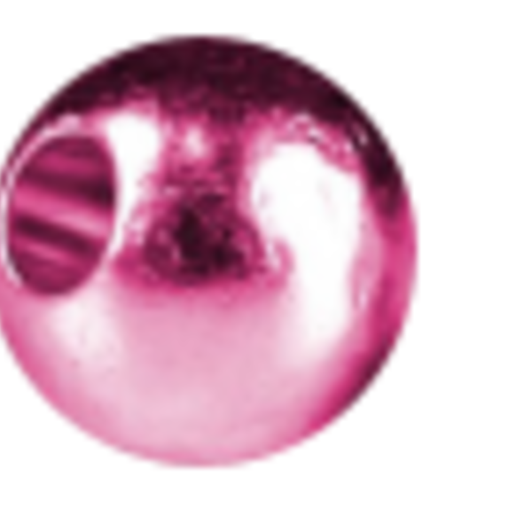 HANAK Brass Beads Metallic+ Pink 20 pcs