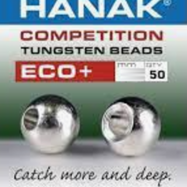 HANAK Tungsten Beads ECO+ Silver 50 pcs
