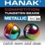 HANAK Tungsten Beads Metallic Rainbow 20 pcs