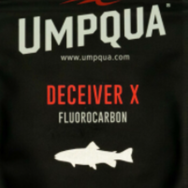 UMPQUA Deceiver X Fluorocarbon Leader 9' Single Pack -