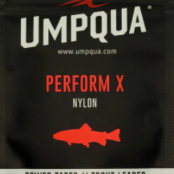 UMPQUA Perform X Power Taper Trout Leader 7.5' (Single Pack ) -