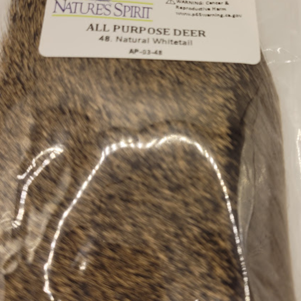 NATURES SPIRIT All Purpose Deer Hair 3X4 -